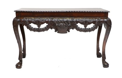 Lot 315 - A George II-Style Irish Carved Mahogany...