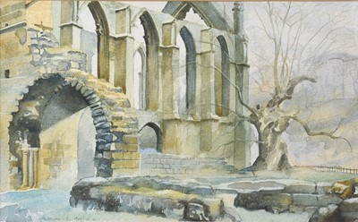 Lot 1050 - William Rees (20th Century) "Bolton Castle"...