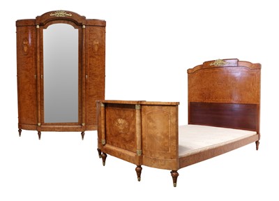 Lot 411 - A Fine French Burr Elm, Tulipwood-Banded and...