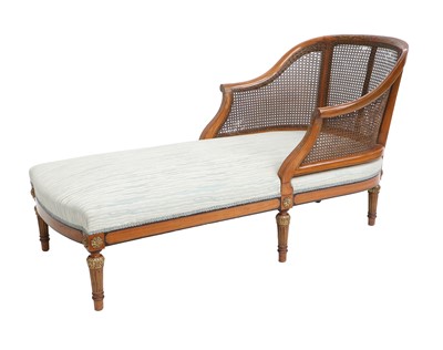 Lot 397 - A Victorian Satinwood, Polychrome-Painted and...