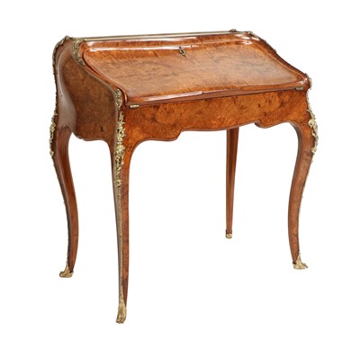 Lot 400 - A Victorian Burr Walnut and Gilt-Metal-Mounted...