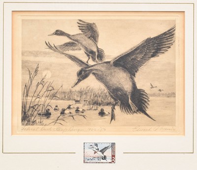 Lot 1065 - Maynard Reece (1920-2020) American Duck Stamp...