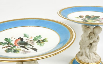 Lot 78 - A Pair of English Porcelain Comports, probably...