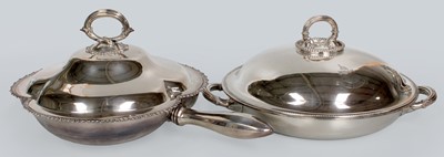 Lot 48 - Two Silver Plate Serving-Dishes, 19th Century,...