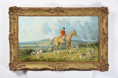 Lot 1056 - George Wright (1860-1942) Horse mounted...