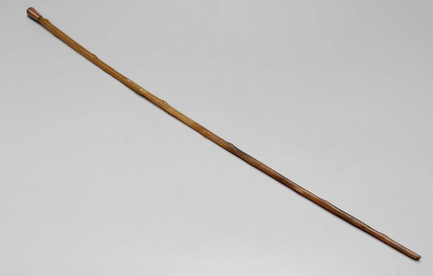 Lot 292 - An Edwardian Rhinoceros Horn Swagger Stick,...