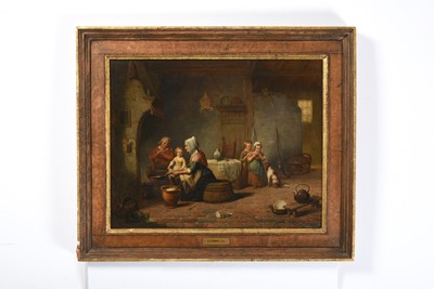 Lot 1075 - Jacobus Ludovicus Cornet (1815-1882) Dutch...