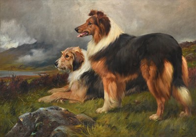 Lot 1043 - Wright Barker RBA (1864-1941) The Lookouts...