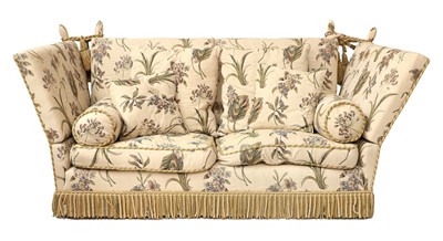 Lot 699 - A Feather-Filled Knole-Style Two-Seater Sofa,...