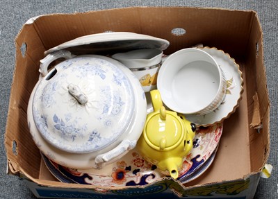Lot 328 - Five Boxes of Decorative Household Ceramics,...