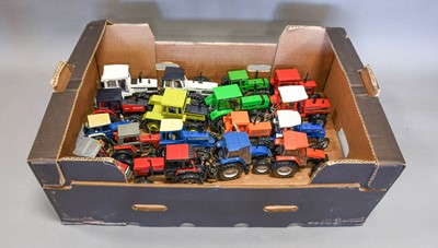 Lot 3503 - Various Manufacturers A Collection Of Modern Diecast Tractors