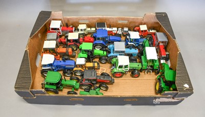 Lot 3504 - Various Manufacturers A Collection Of Modern Diecast Tractors