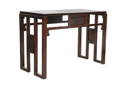 Lot 444 - A Chinese Hongmu Altar Table, Qing period,...