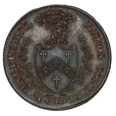 Lot 352 - Yorkshire, Leeds, Samuel Birchall Halfpenny...