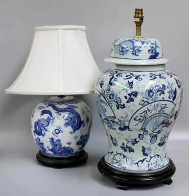 Lot 1354 - A Modern Chinese Blue and White Porcelain...