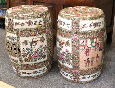 Lot 444 - A Pair of 20th Century Chinese Famille Rose...
