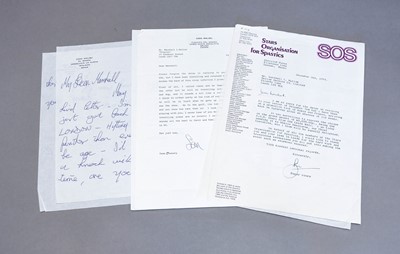 Lot 3224 - Sean Connery Handwritten Letter