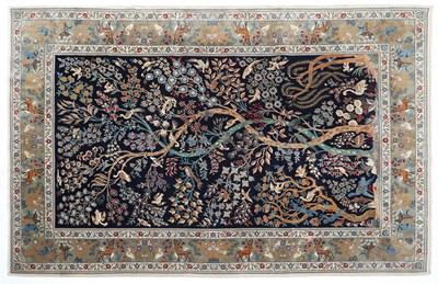 Lot 243 - Kurk Kashan Carpet Central Iran, circa 1970...