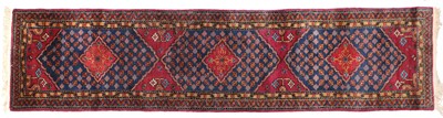 Lot 561 - Anatolian Runner Circa 1960 The raspberry...