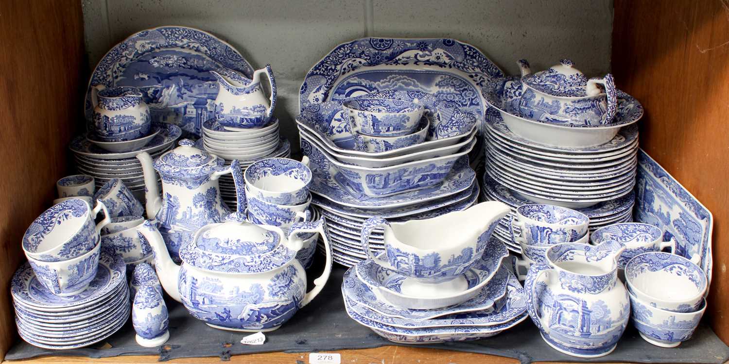 Lot 278 - A Large Quantity of 20th century Spode Italian...