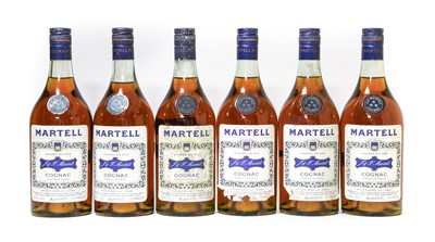 Lot 5107 - Martell 3 Star Cognac, 1970s bottling (six...