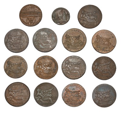 Lot 357 - Assorted Scotland, 18th Century Tokens, 15 in...