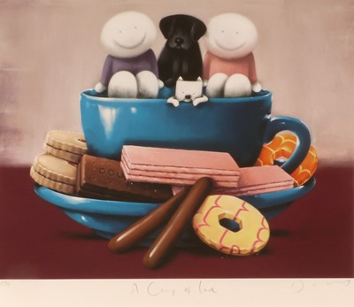 Lot 1060 - After Doug Hyde (b.1972) "A Cup of Love"...