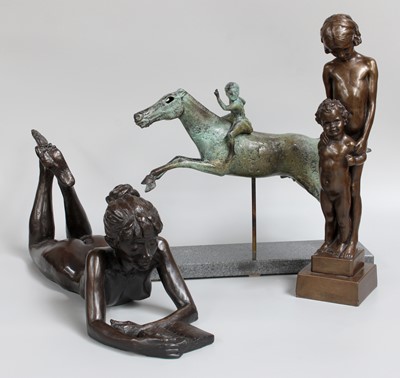 Lot 392 - Tom Greenshields (1912-1994) ''Anya with a...