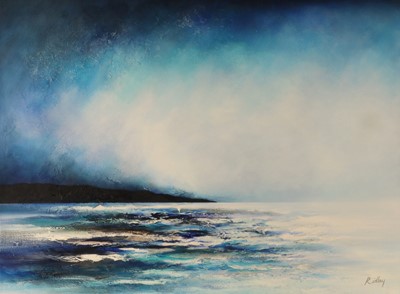 Lot 1068 - David Ridley (Contemporary) "White Mist"...