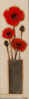 Lot 1074 - Chloe Nugent (Contemporary) "Poppy Vase II"...