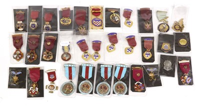 Lot 81 - A Collection of Twenty Four Royal Masonic...