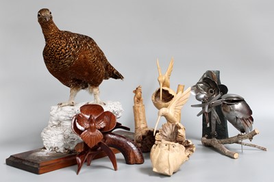 Lot 367 - Ornithological Collectables Including, a...