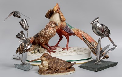 Lot 367 - Ornithological Collectables Including, a...