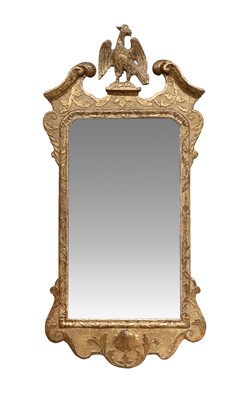 Lot 338 - A George III Carved Giltwood Mirror, circa...