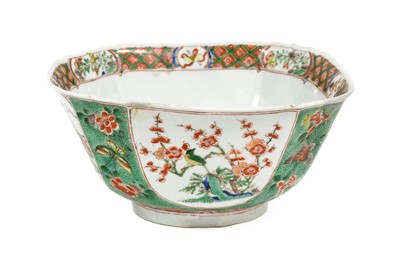 Lot 147 - A Chinese Porcelain Bowl, Kangxi, of canted...