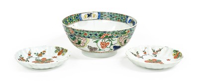 Lot 149 - A Chinese Porcelain Bowl, Kangxi, painted in...