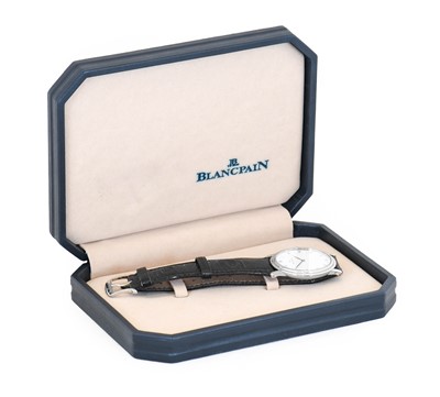 Lot 2167 - Blancpain: A Stainless Steel Ultra Thin...