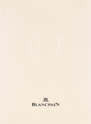 Lot 2167 - Blancpain: A Stainless Steel Ultra Thin...