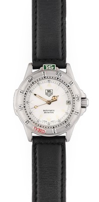 Lot 2449 - Tag Heuer: A Stainless Steel Automatic...