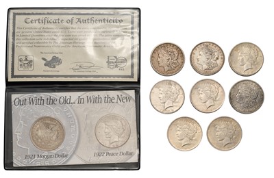 Lot 138 - 10x USA Silver Dollars, to include 4x 'Morgan'...