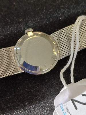 Lot 2169 - Omega: A Lady's 18 Carat White Gold Diamond...