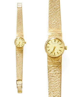 Lot 458 - A Lady's 9 Carat Gold Longines Wristwatch,...