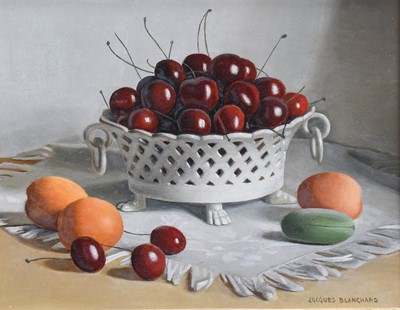 Lot 1071 - Jacques Blanchard (1912-1992) Still life of...