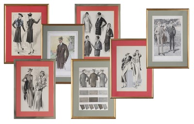 Lot 2068 - Fashion Pictures and Prints comprising four...