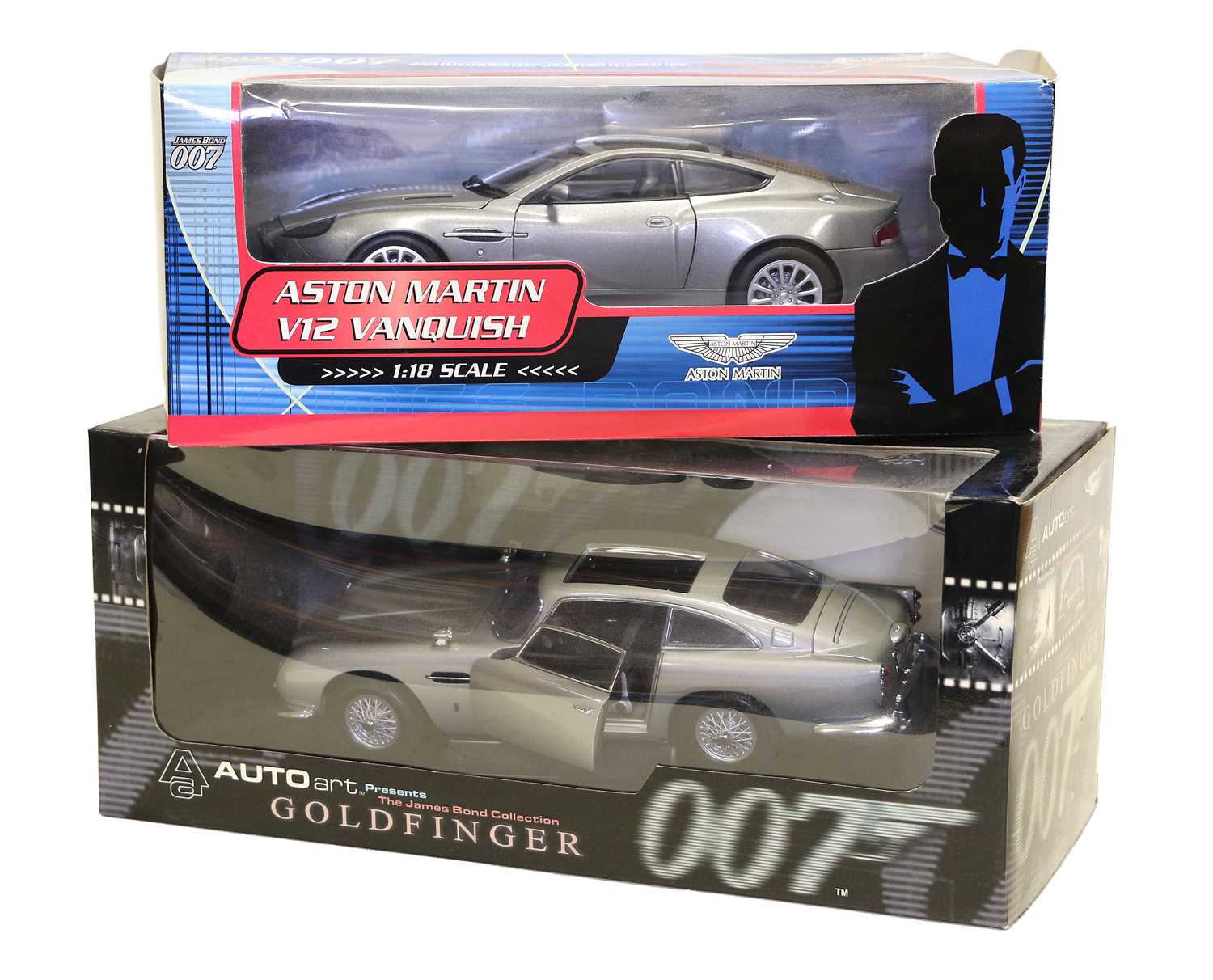 Lot 624 - Autoart The James Bond Collection Goldfinger Aston Martin DB5