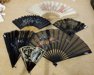 Lot 1218 - Mainly 20th Century Decorative Fans,...