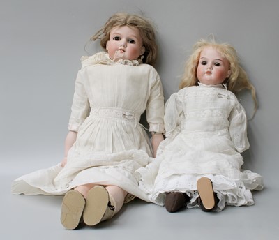 Lot 1097 - Armand Marseille 370 Bisque Shoulder Head Doll...