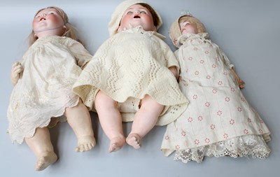 Lot 1098 - Armand Marseille 390 Bisque Socket Head Doll,...