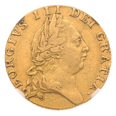 Lot 155 - George III, Guinea 1788, fifth laureate head...