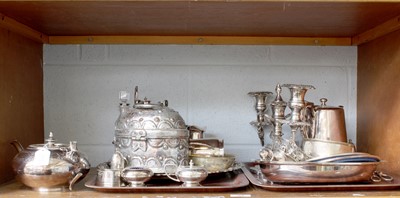 Lot 94 - A Collection of Assorted Silver Plate,...